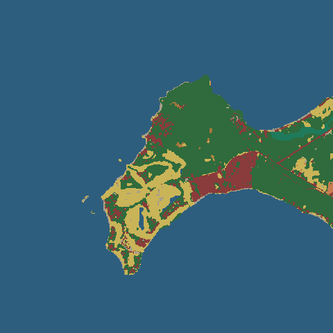 Land cover · ESA WorldCover 2021 — Bahía de Banderas, Nayarit, Mexico
