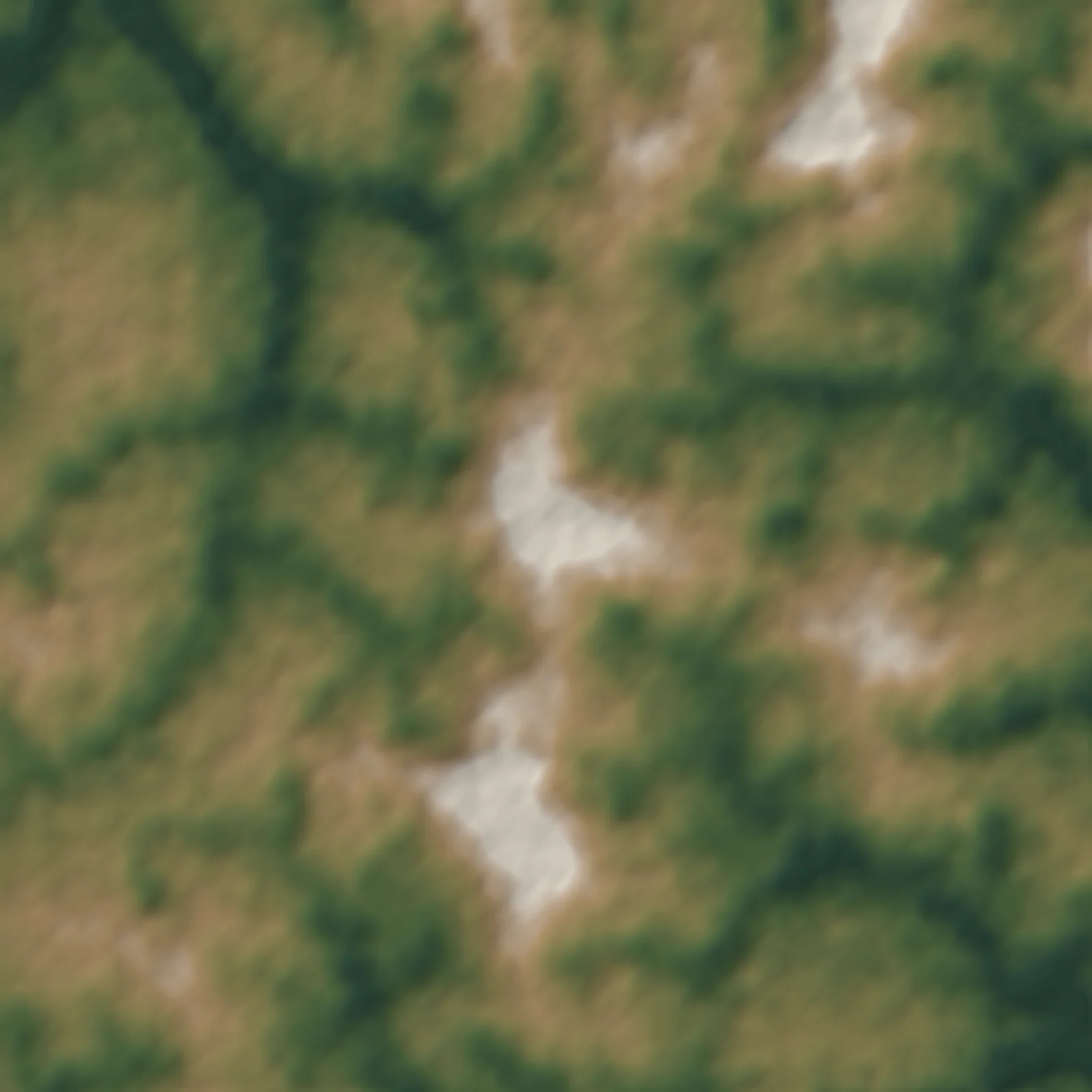 Shaded-relief view of the land around Itaituba, Pará, North Region, the parcel boundary drawn in gold