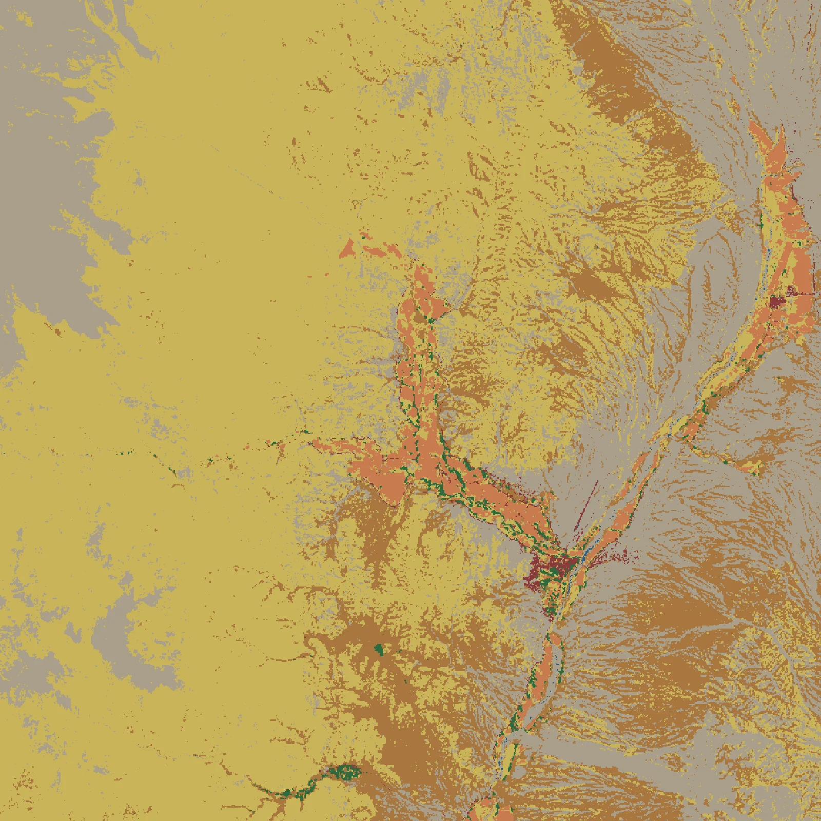Land cover · ESA WorldCover 2021 — Municipio de Cachi, Cachi, Salta