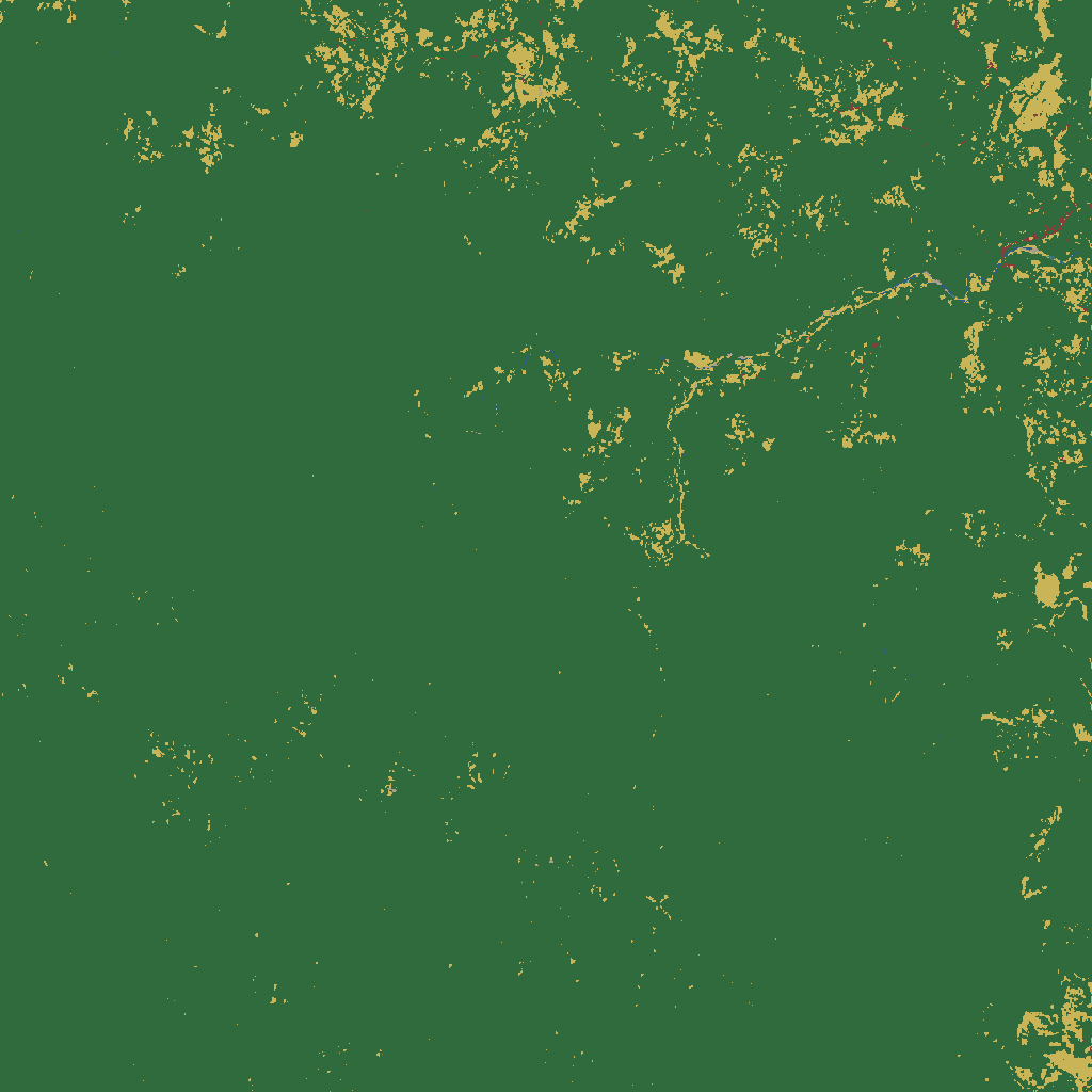 Land cover · ESA WorldCover 2021 — Matama, Limón, Limón Province