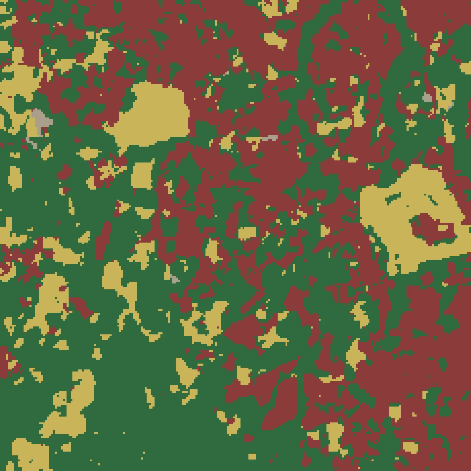 Land cover · ESA WorldCover 2021 — San Rafael, Escazú, San José