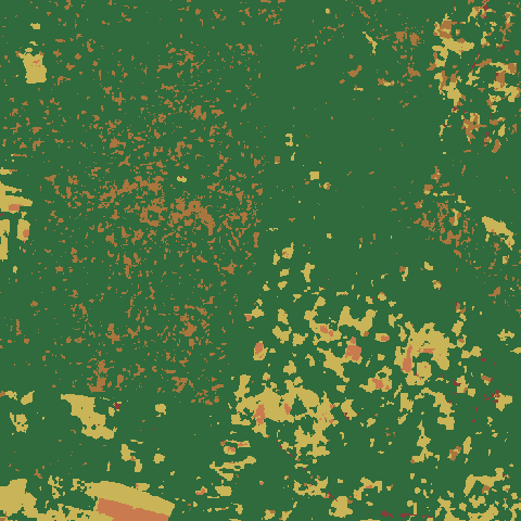 Land cover · ESA WorldCover 2021 — Ticul, Yucatán, Mexico